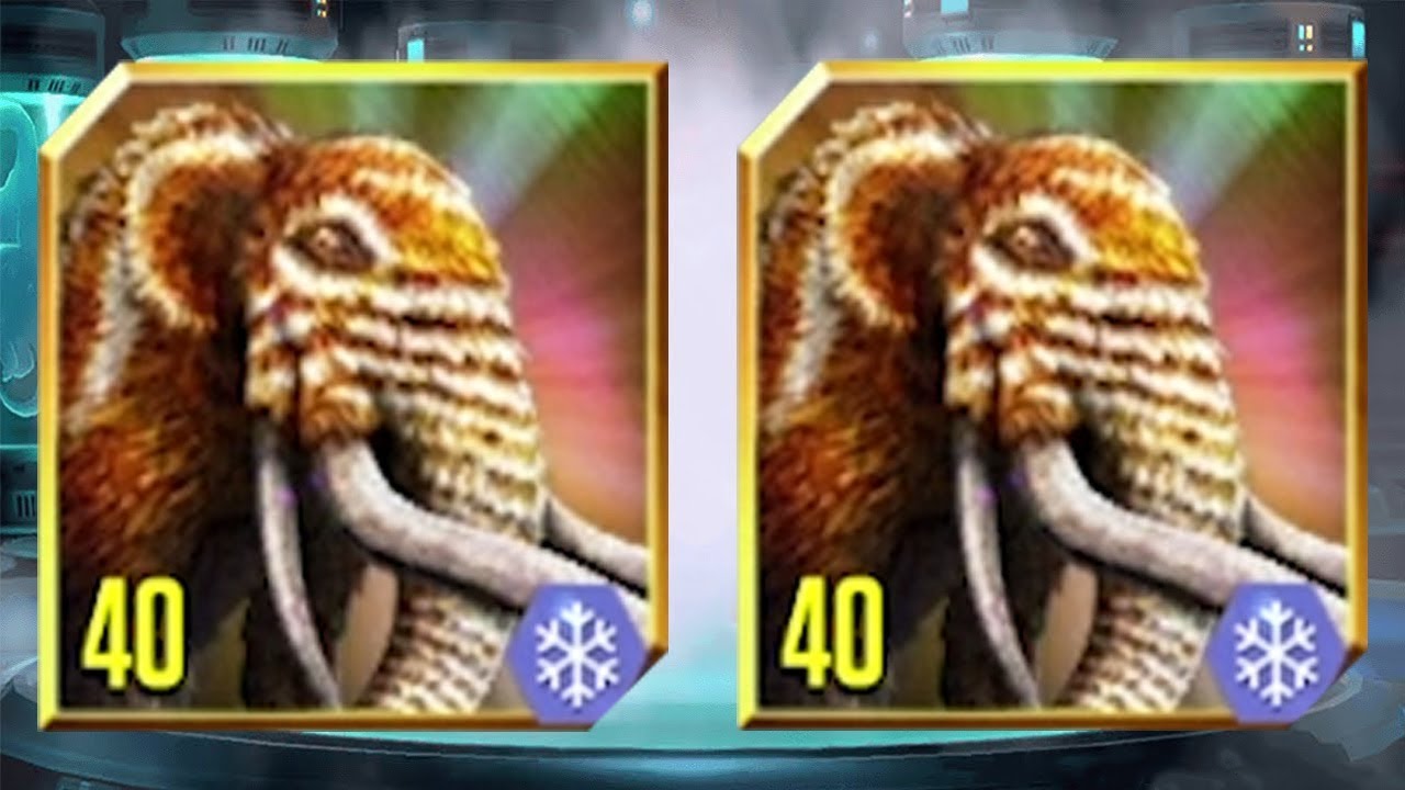 MASTODON MAX LEVEL 40 - Jurassic World The Game