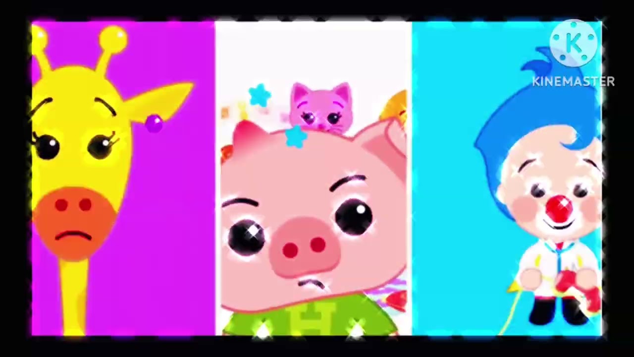 Five little friends jumping on the bed 🛏// Sponsored By Klasky Csupo Effects 