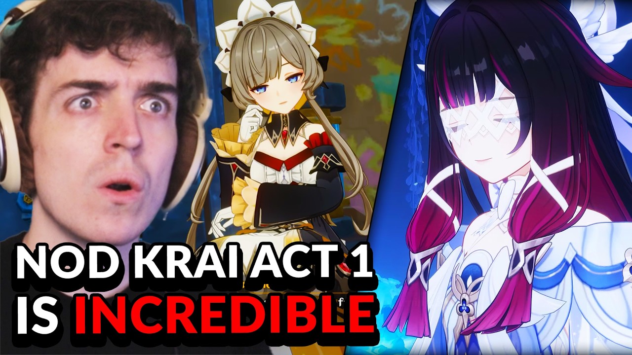 Genshin's BEST Quest!?! Nod Krai Act 1 Archon Quest Luna 1 FULL REACTION | Genshin Impact