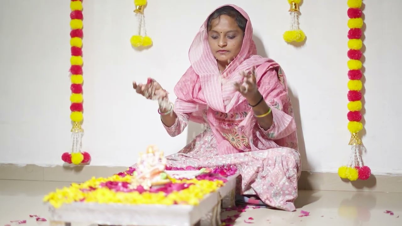 Kankotri lekhan Riya bride 