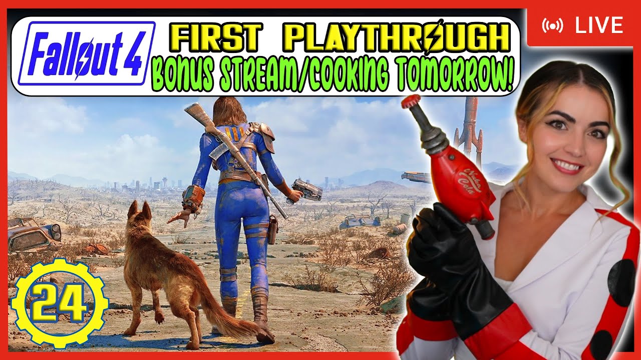 Howdy Wastelanders!! | Fallout 4 First Playthrough | LIVE Stream | LizXP | Part 24