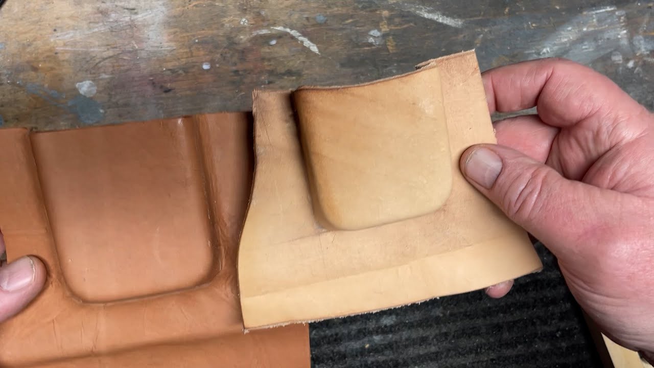 2 ways to wet form leather