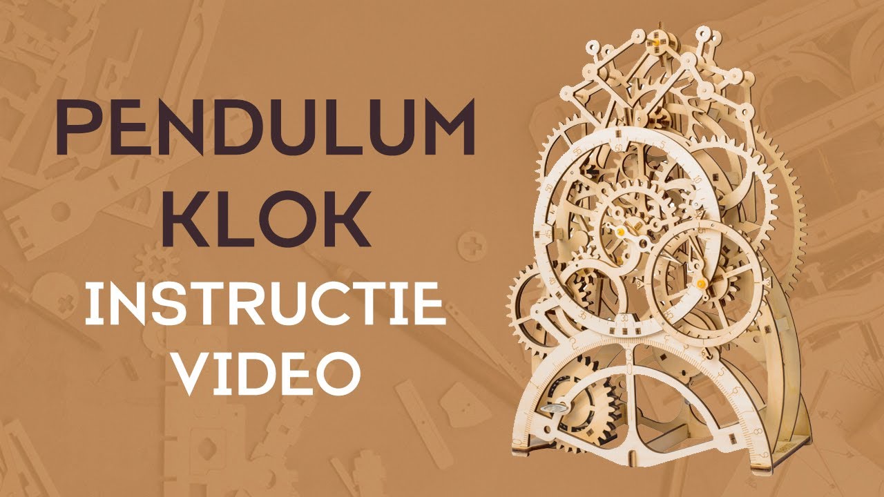 Pendulum Klok - Instructie Video - BuilDIY - LK501