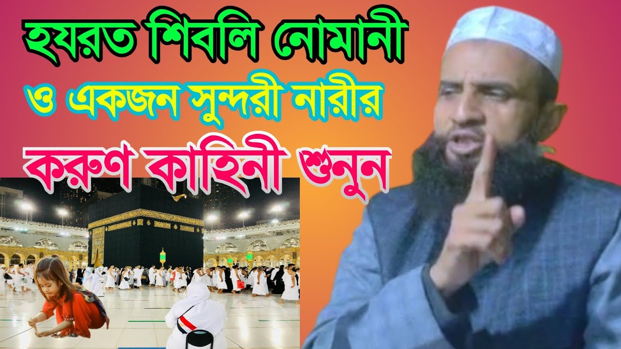 হজরত শিবলি নোমানী ও এক সুন্দরী নারীর করুণ কাহিনী   | Maulana Ziaul Haque New Waz | bangla waz