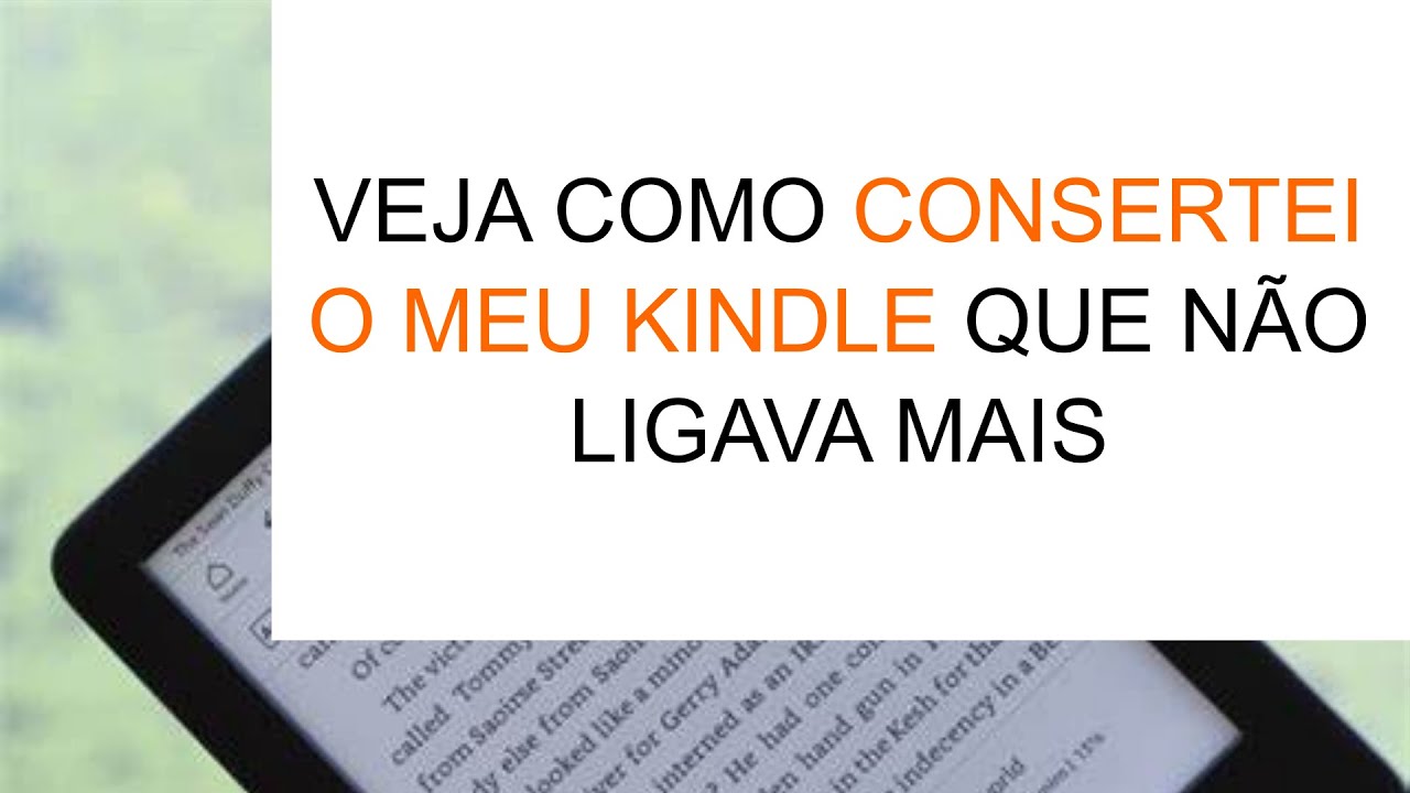 Técnica fácil para consertar o seu Kindle com a bateria de outro aparelho #diy #electronic