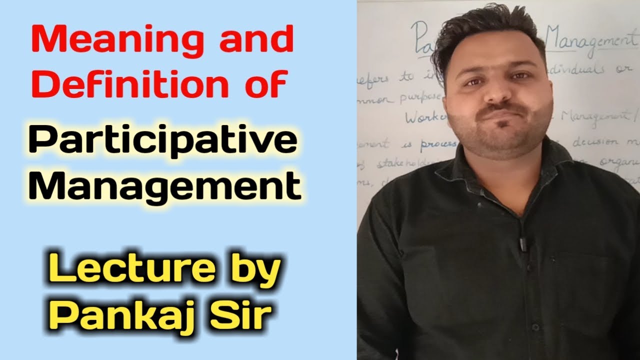Participative  Management  | Employee  Involvement | Total  Quality  Management  | MBA, BBA,  B. Com