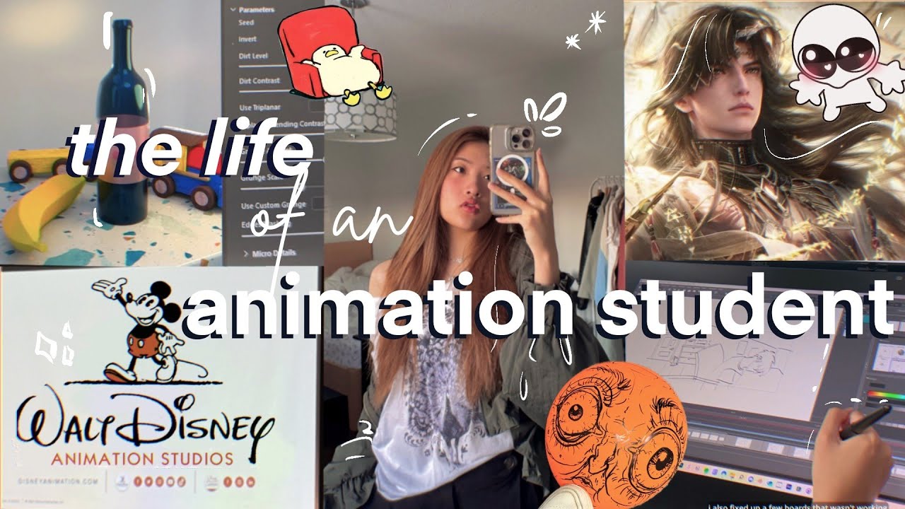 дневники о работе над дипломной работой | рекрутеры Disney Animation?! | презентация дипломной ра...