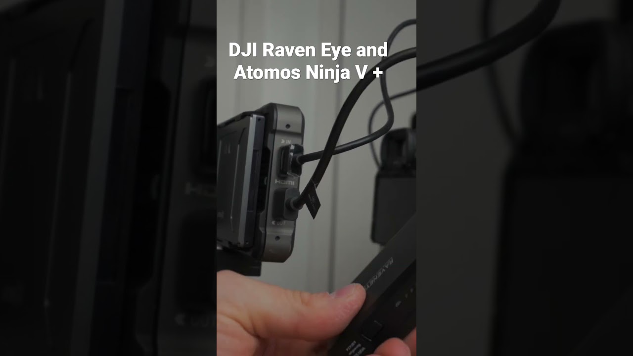 DJI Raven Eye and Atomos Ninja V+