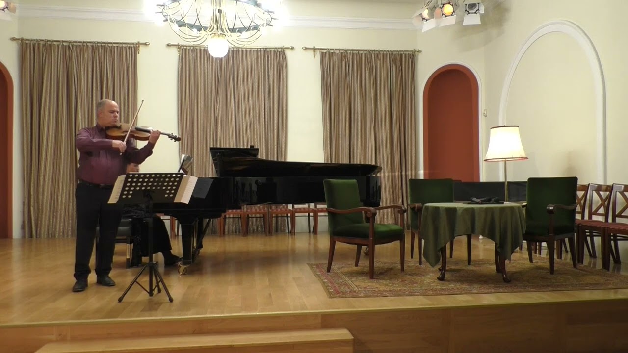 Britten: Lachrymae performed by Péter Bársony - viola and Mariann Marczi - piano, live concert