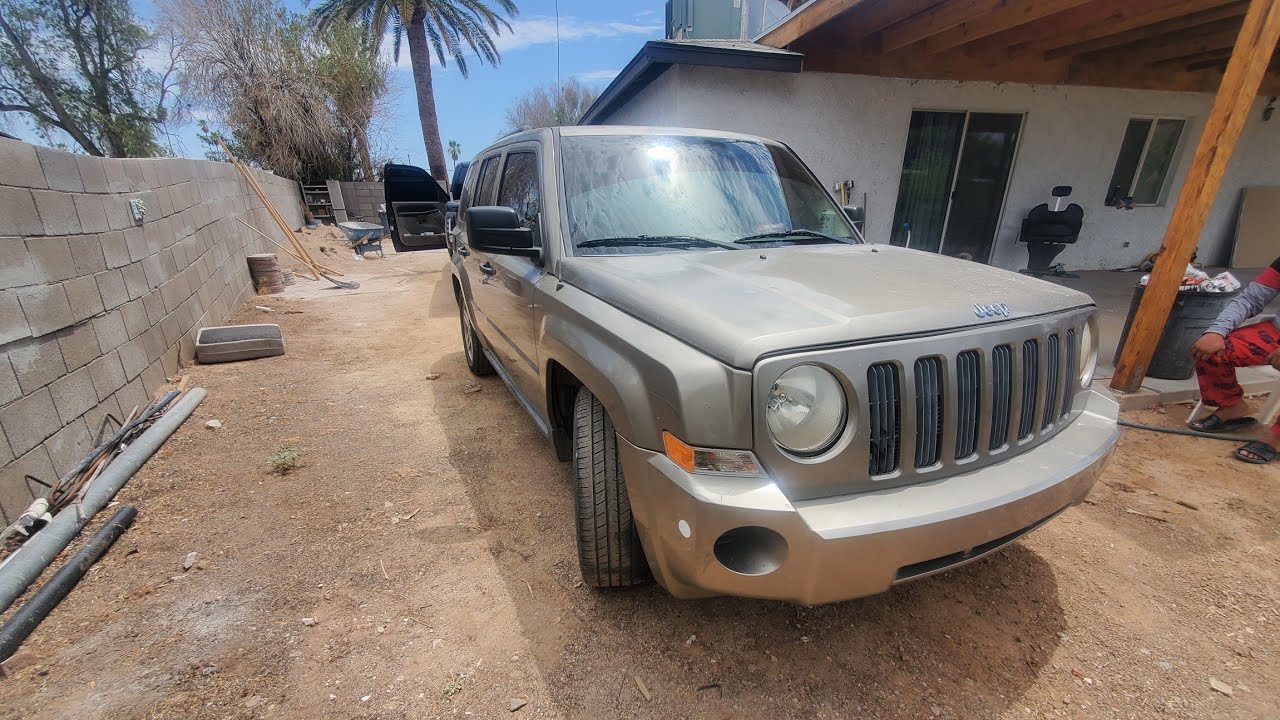 2008 jeep patriot 2.4 como cambiar mangera del a/c del compresor al condensador la de vacío