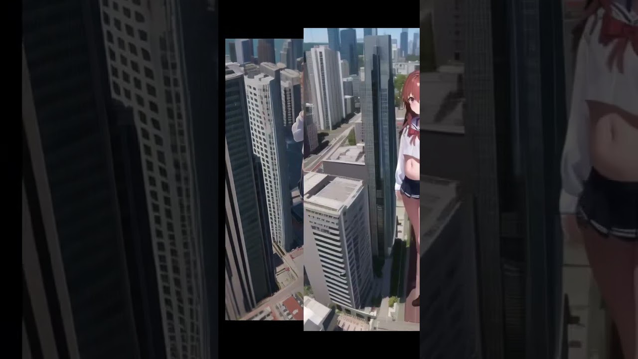 #giantess #giant #macrophilia #anime #animation #giantgirl #giantwoman #foryoupage #crush #waifus