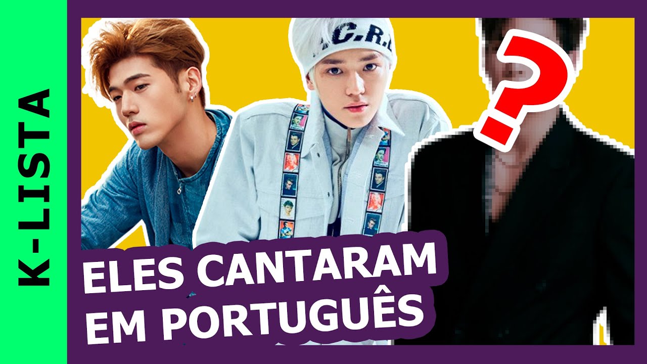 IDOLS DE KPOP CANTANDO MÚSICA BRASILEIRA