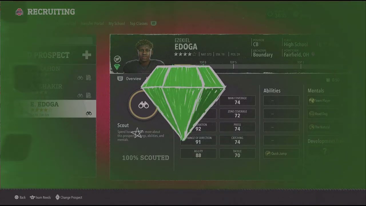 How to recruit In college football 26 part 1