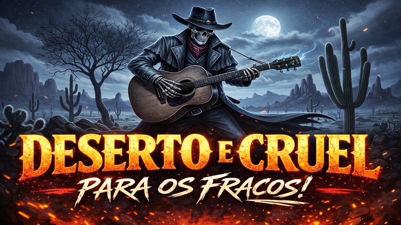 Deserto e Cruel Para os Fracos — (Clipe Oficial) | Dark Country Rock