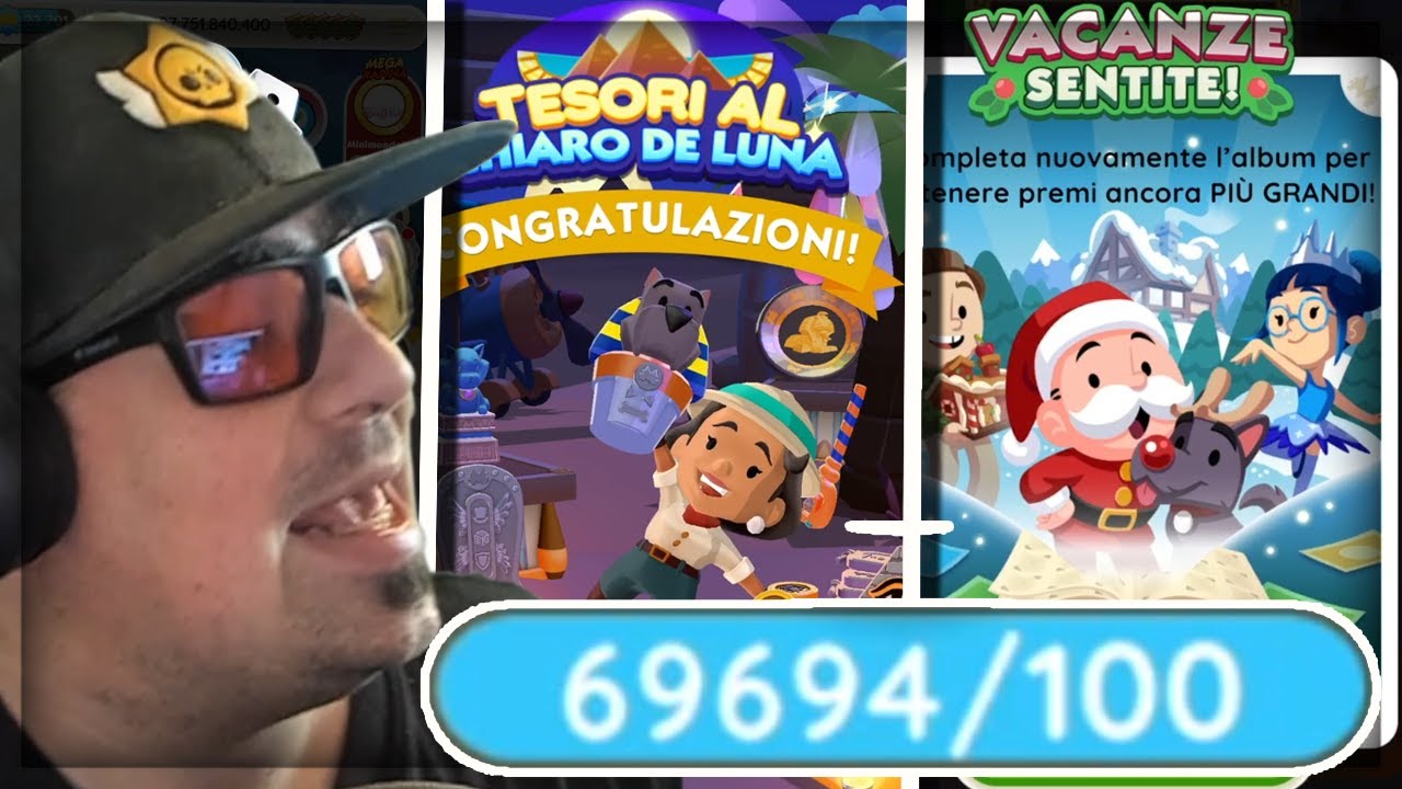 X1000 assurdo + 70000 dadi + Collezione Completa | Monopoly GO! ITA