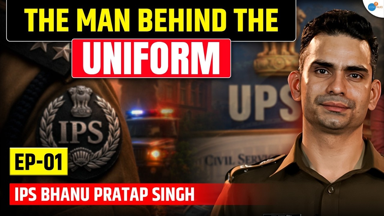 From preparing for UPSC to becoming an IPS officer | Bhanu Pratap Singh | Josh Talks #upsc #ips