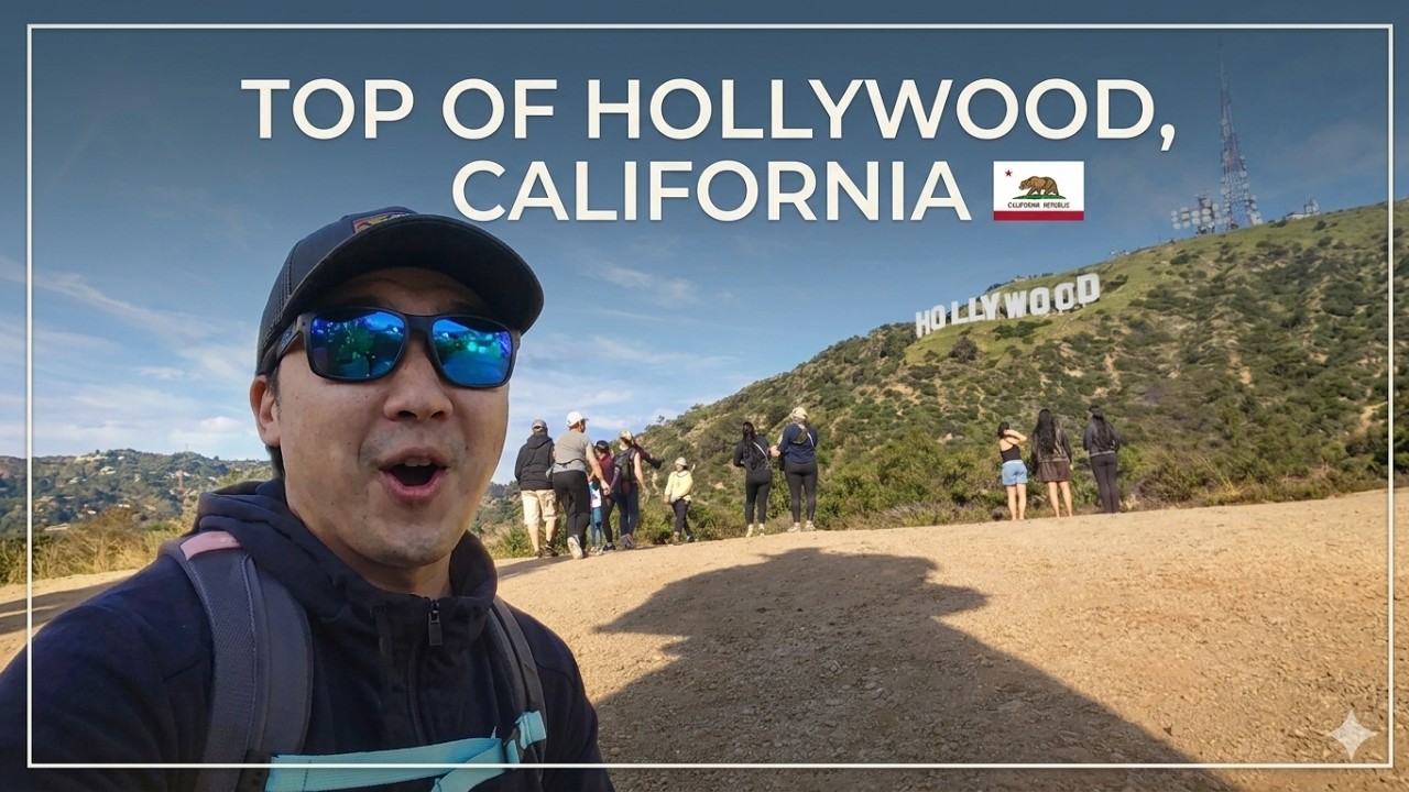 Solo Hiking to the Top of Hollywood Sign w/ City Views