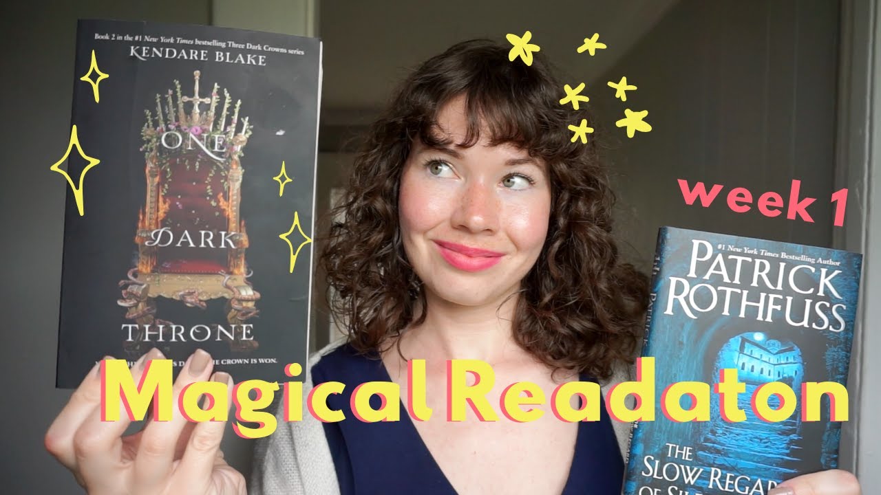 ✨OWL's MAGICAL READATHON VLOG | Week One! | One Dark Throne, Patrick Rothfuss, Finished Morning Star