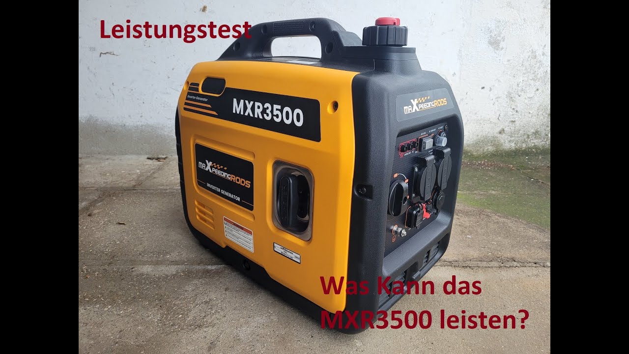 Inverter/Stromerzeuger MXR3500 - Leistungstest und Fehler