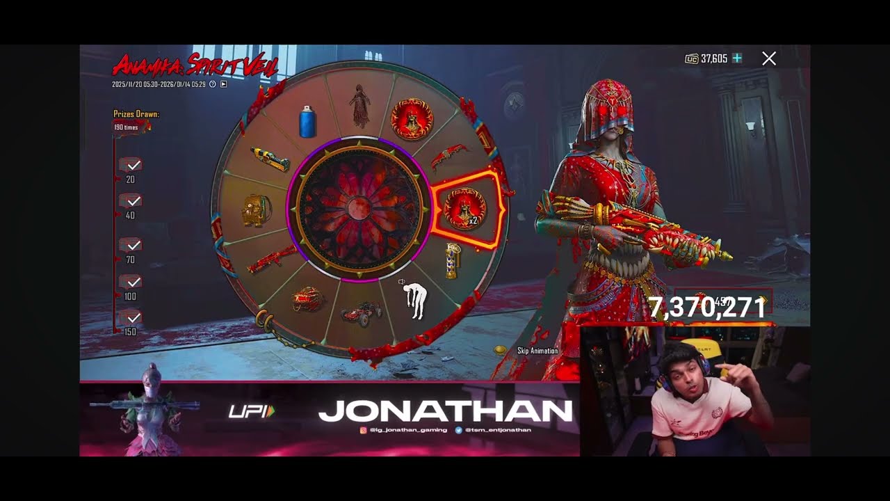 JONATHAN GAMING NEW 20.000UC ANAMIKA OUTFIT OPENIG. SUBESCRIBE TO CHALLEN.