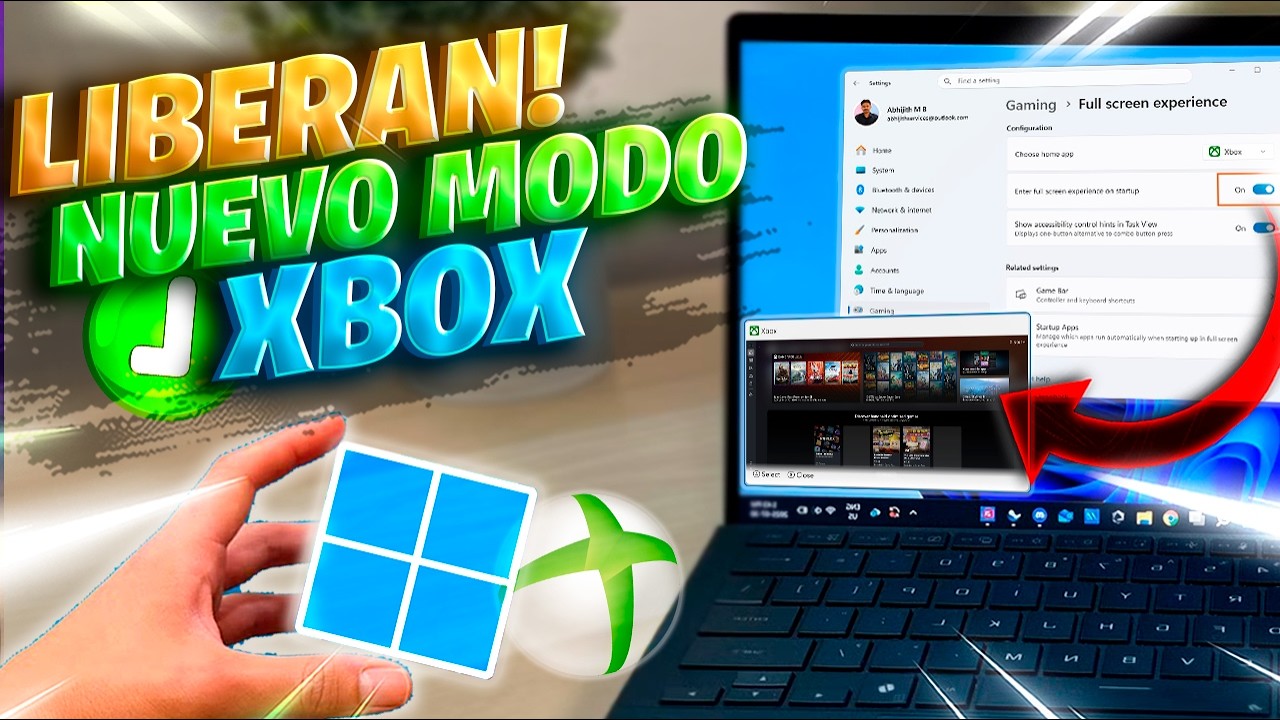 LANZAN! NUEVO Modo XBOX en WINDOWS 11 / Llega NUEVA Interfaz GAMING!