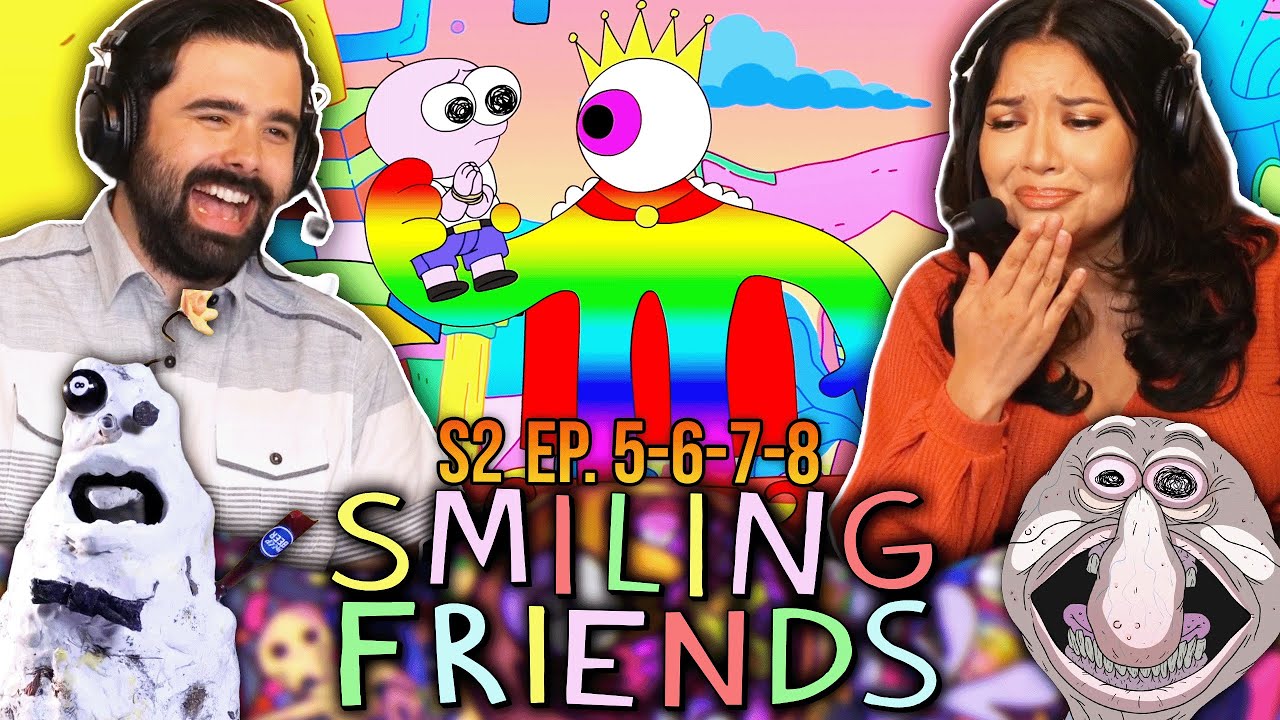 We Watched SMILING FRIENDS SEASON 2 For the FIRST TIME & IT WAS PURE INSANITY!! EP. 5-8 REACTION