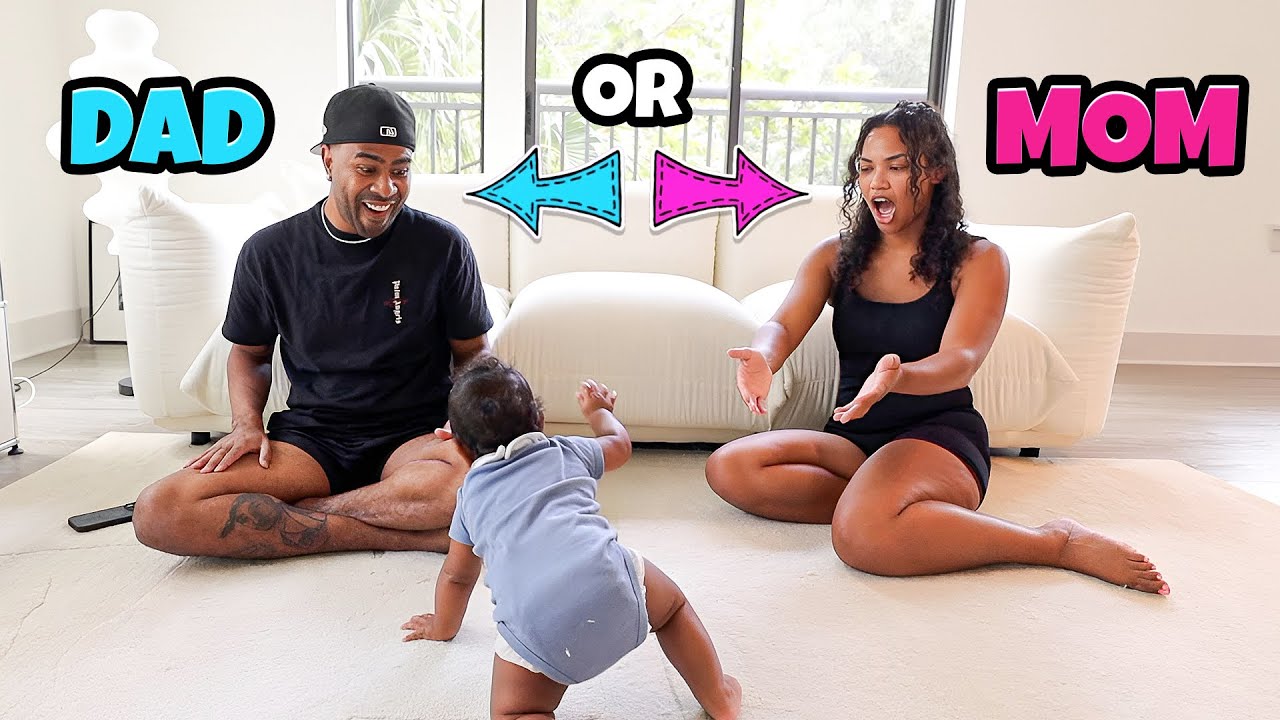 Who Does Our Baby Love More?! *You’ll Never Guess!* @Prettyboyfredo 