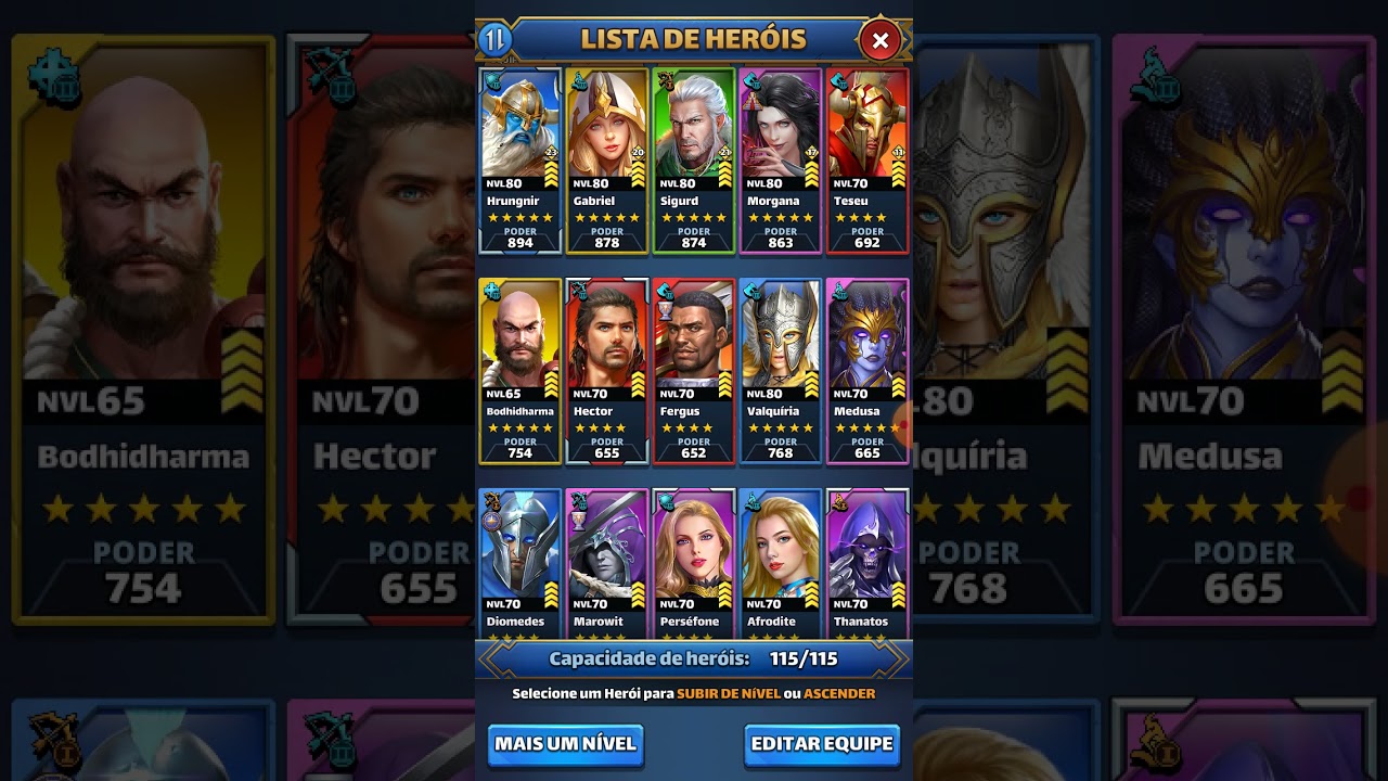 Dicas para conseguir herois 5 estrelas