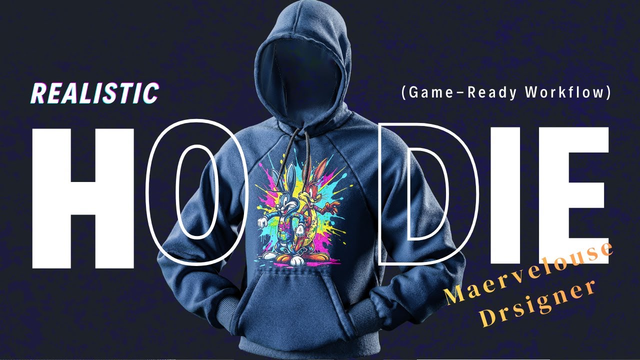 How to Create a Realistic Hoodie in Marvelous Designer (Game-Ready Workflow)