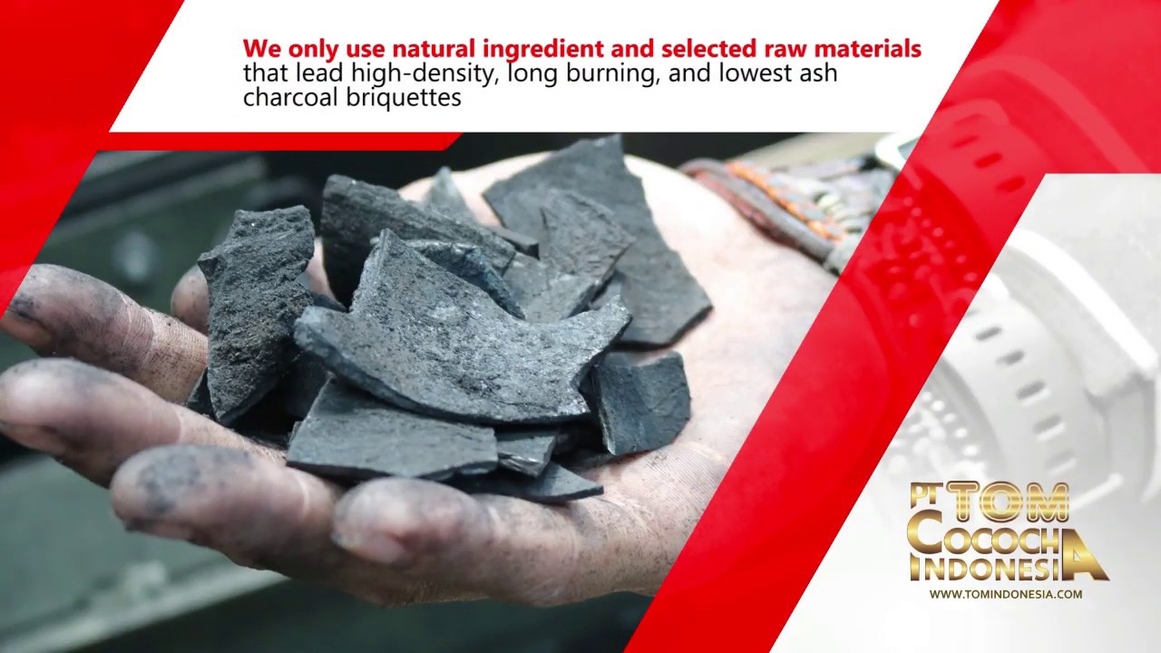 The Real Coconut Shell Briquettes Manufacturer - PT TOM Cococha Indonesia