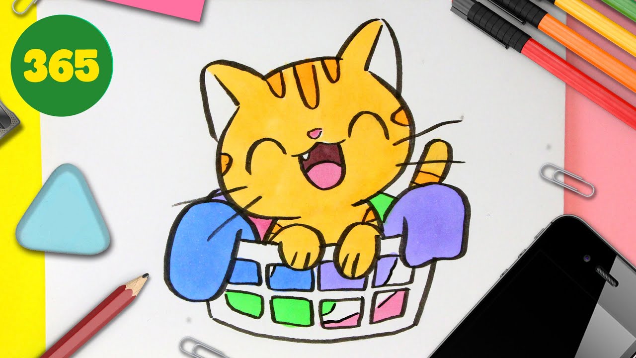 Dessine un chat trop mignon en quelques étapes faciles !