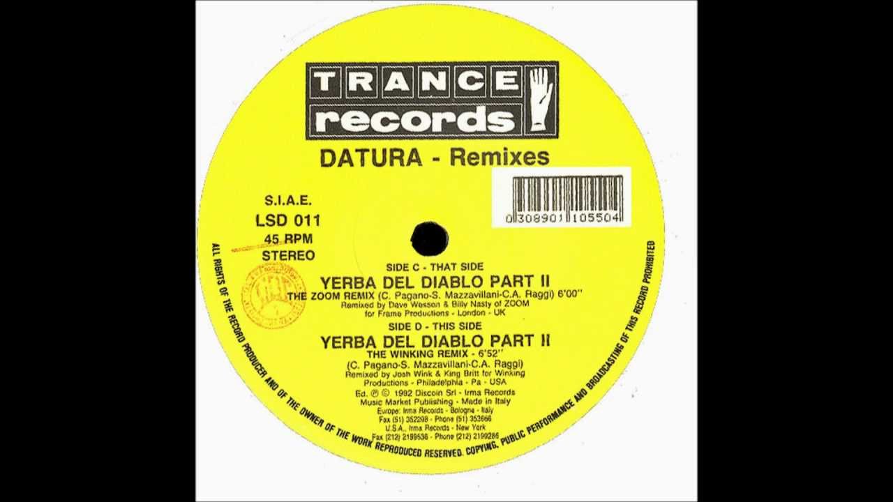 Datura - Yerba Del Diablo Part II (Ariki) 1993