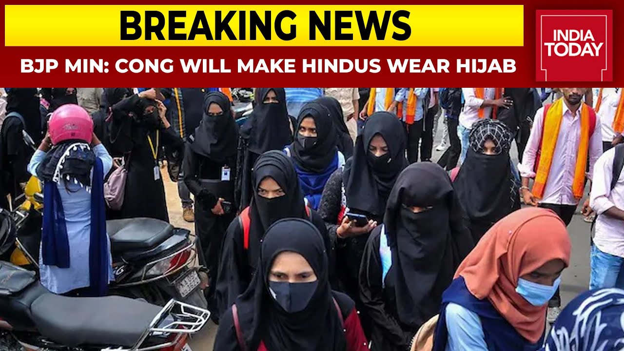 Hijab Row: If Congress Comes To Power, They Will Ask Hindus To Wear Hijab, Says BJP Minister