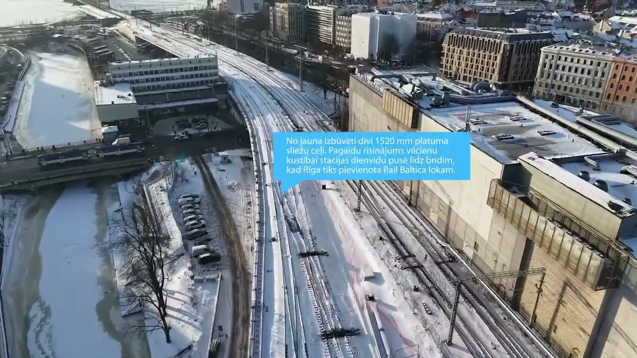 Rail Baltica Rīgas Centrālā mezgla statuss 2026.  gads