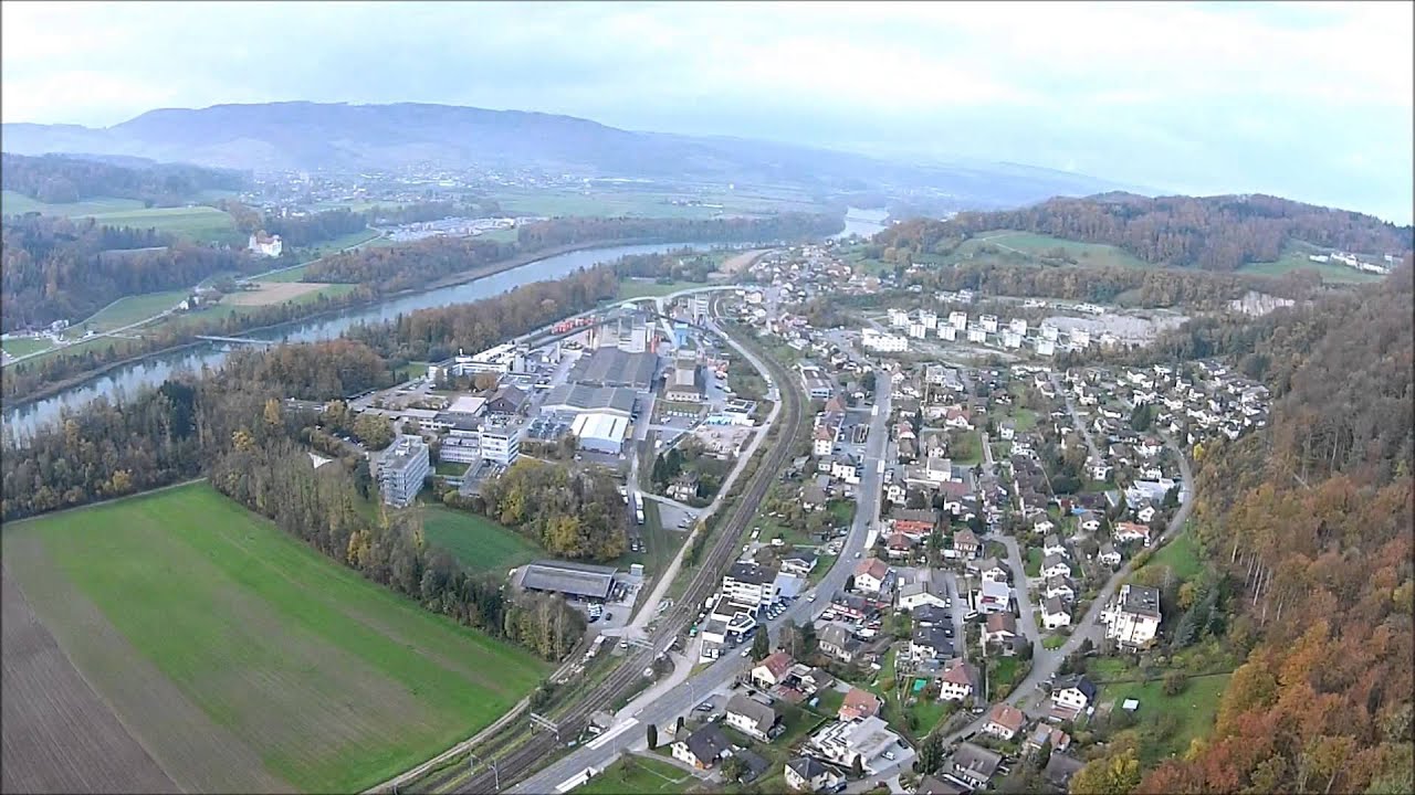 Schloss Wildegg aus der Vogelperspektive