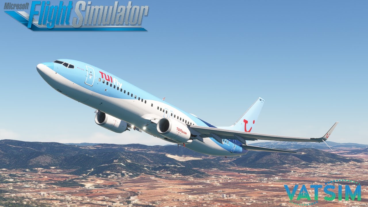 Ibiza - Düsseldorf mit der PMDG Boeing 737 800! Flight Simulator 2020 VATSIM! LIVE