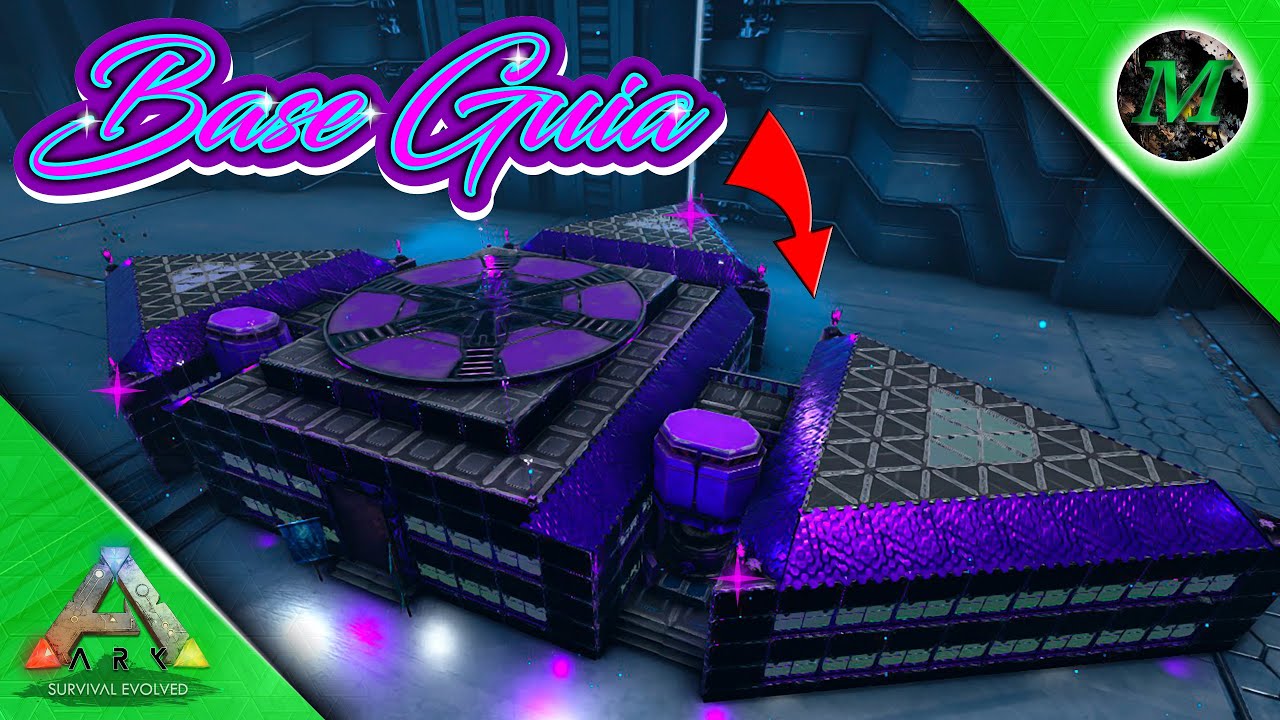la MEJOR base ark PVE (LO TIENE TODO)