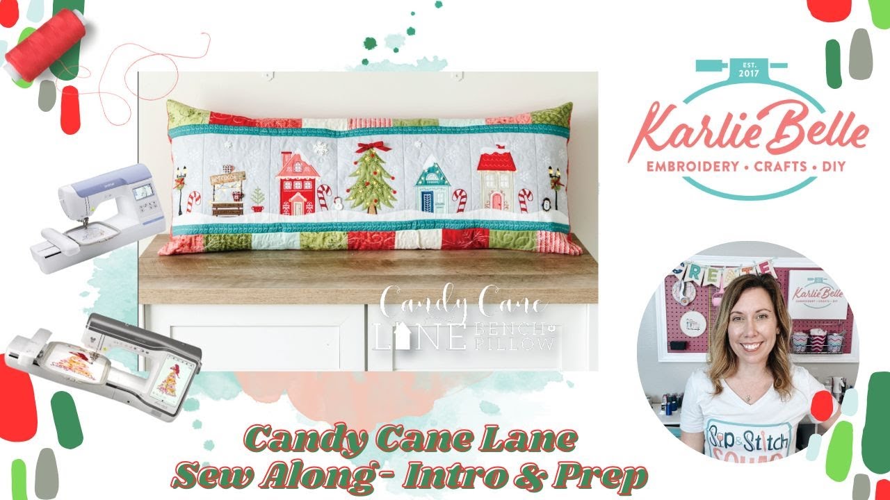 Candy Cane Lane Sew Along- 1
