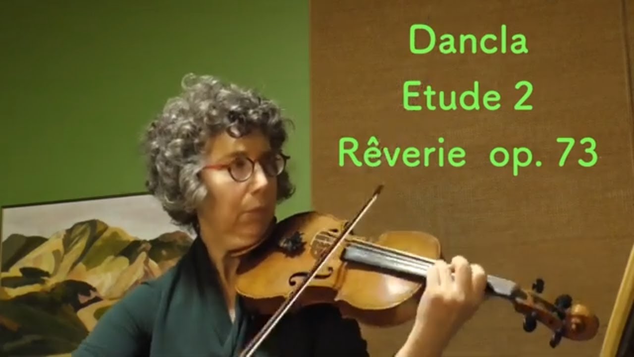 Dancla 2 Rêverie op  73 PDF linked #violin #violintechnique #violinteacher