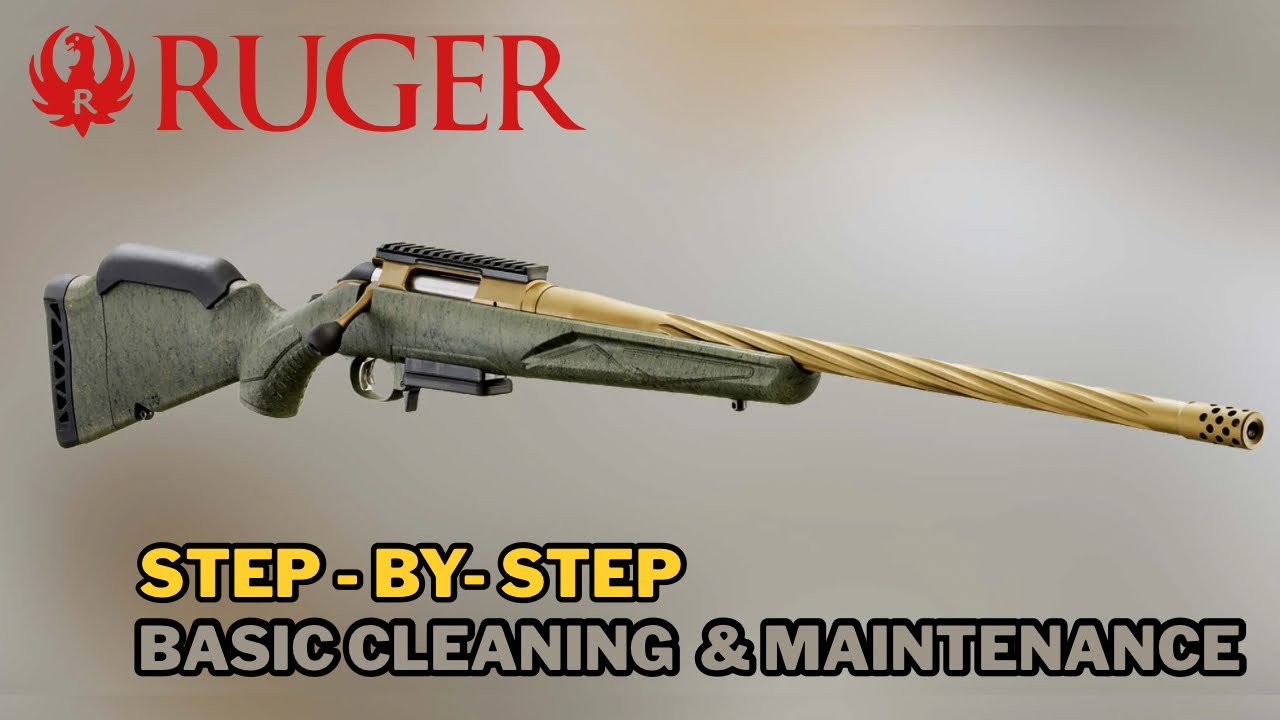 Ruger American Predator .308 | Basic Cleaning & Maintenance Guide (Step-By-Step)