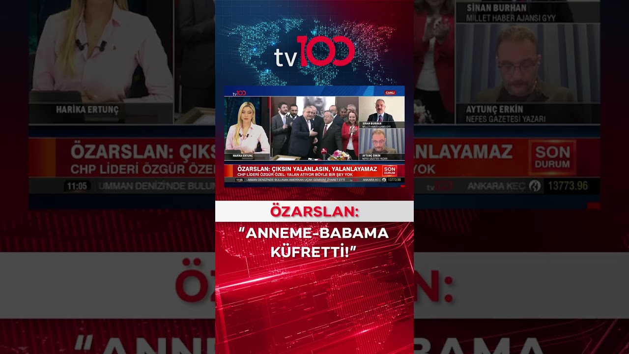''Siyasi Nezaket ve Devlet Ciddiyeti Kalmamıştır'' #shorts #tv100 #haber