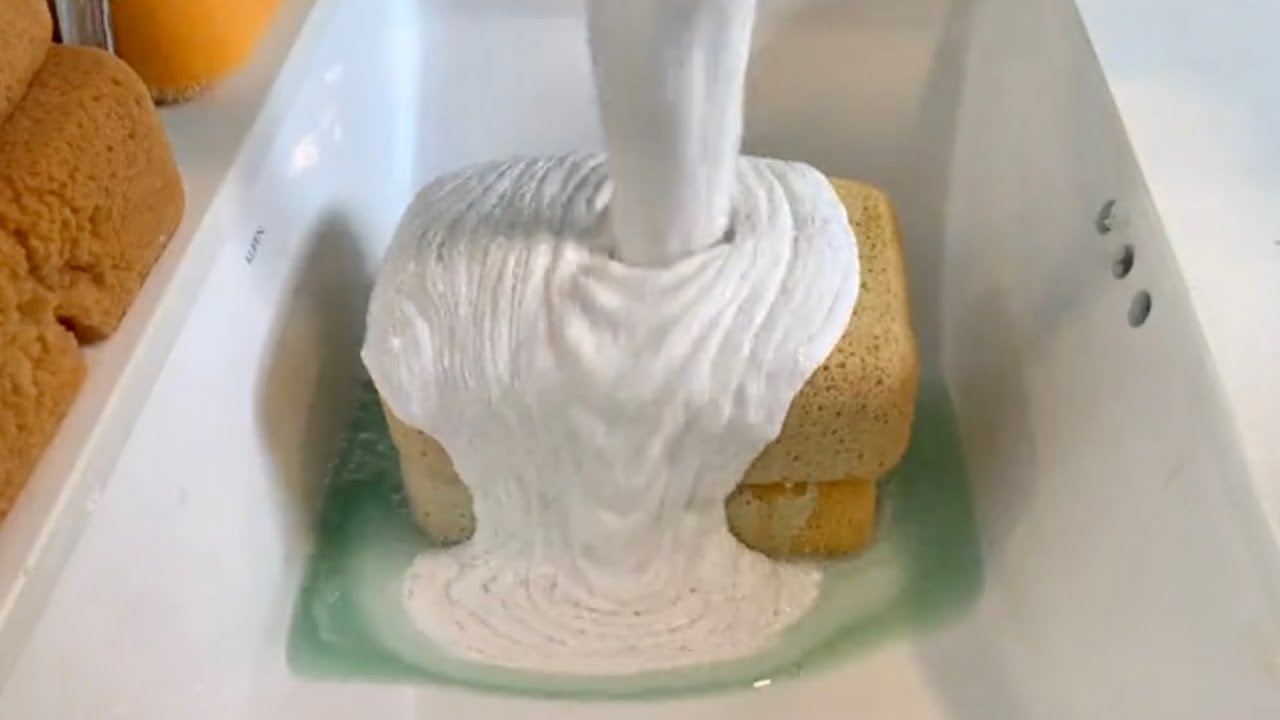 💕EASY, LIKE SUNDAY MRNG ✨Soft Scrub + Foca ♻️ Mix ✨ - sponge ASMR