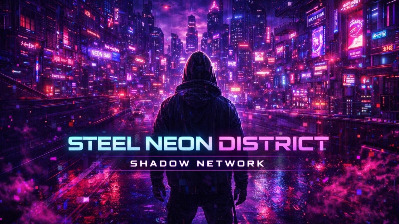 Steel Neon District — Dark Phonk Drift Cyberpunk Night Drive 🏙️ Sigma Music
