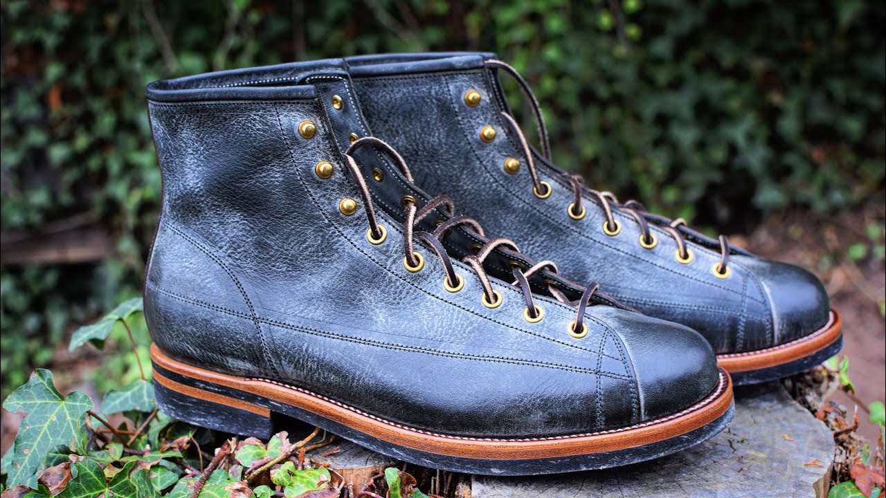 IRON BOOTS Monkey Boots in Black Waxed Bullhide REVIEW