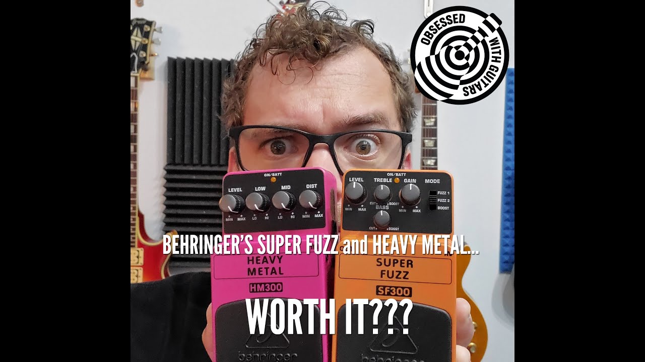Behringer's SF300 and MH300 are affordable versions of Boss's FZ-2 Hyper Fuzz and Heavy Metal HM-2