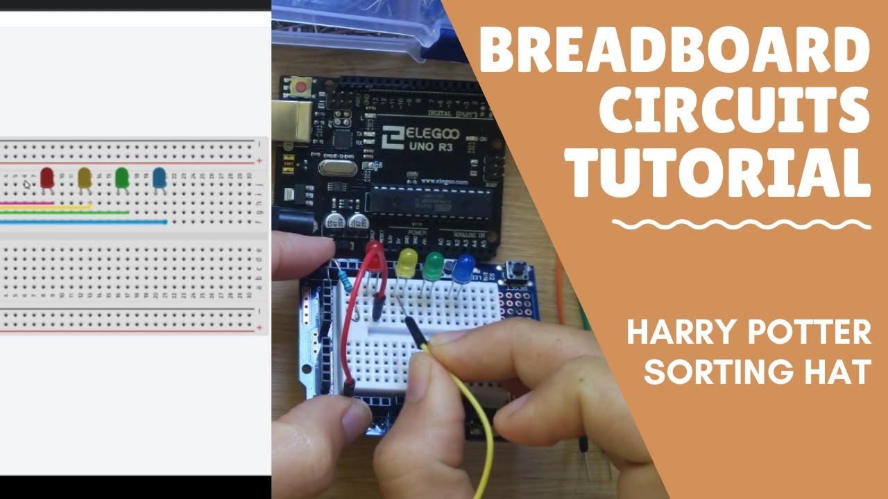 Breadboard Circuits Tutorial - Harry Potter Sorting Hat