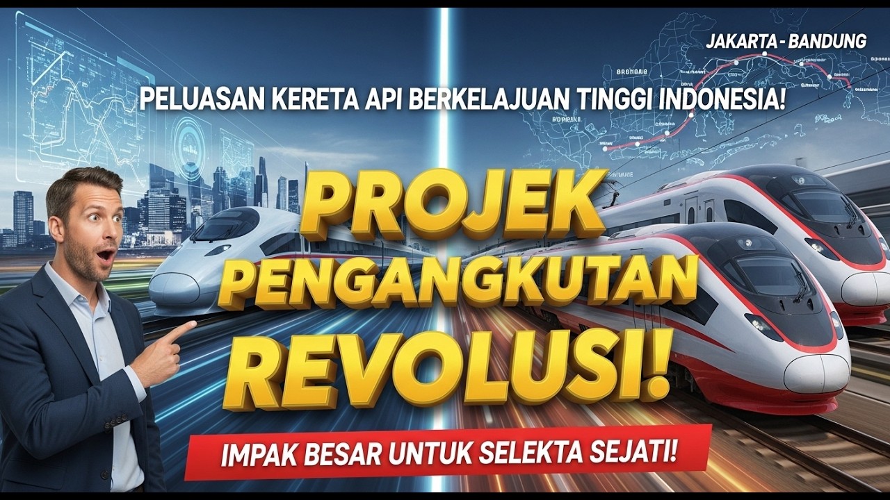 Ramai pakar pengangkutan Barat sedang mengkaji peluasan kereta api berkelajuan tinggi Indonesia