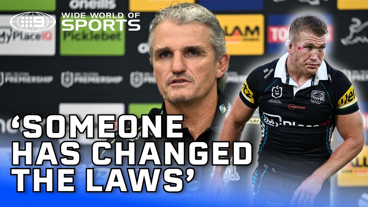 Ivan Cleary UNHAPPY over hip drop ruling | Wide World of Sports