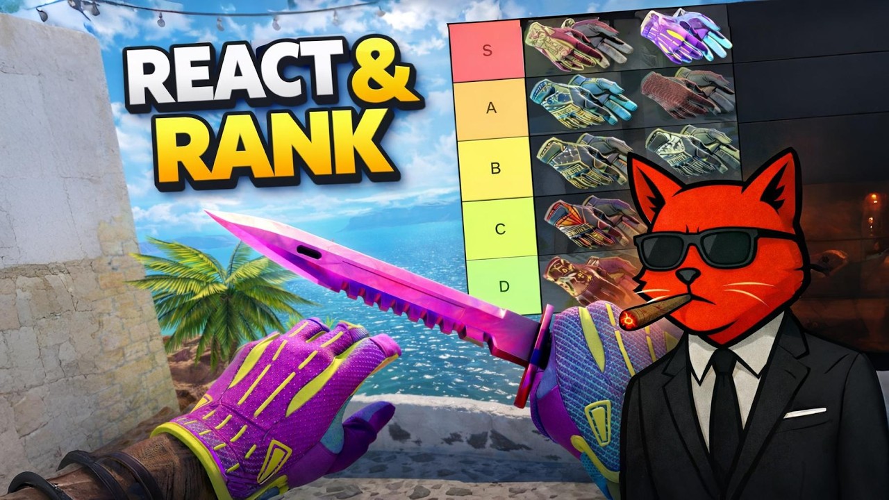 3 Skin Experts React & Rank | NEW CS2 GLOVE UPDATE