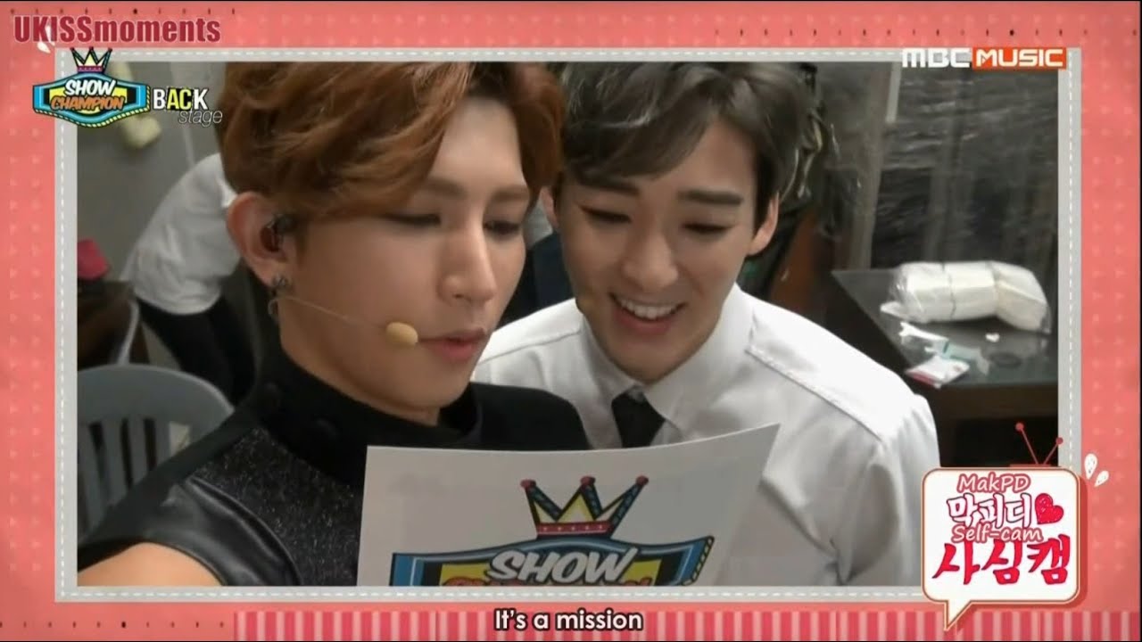 [ENG SUB] 140607 U-KISS Show Champion Backstage